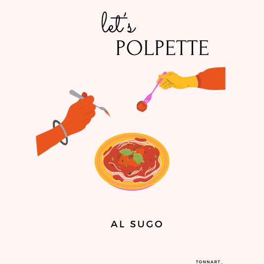 POSTER Let’s polpette al sugo