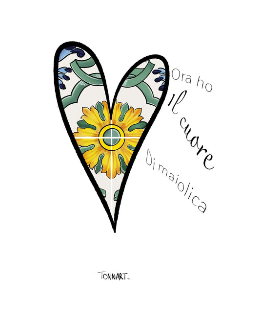 CUORE DI MAIOLICA